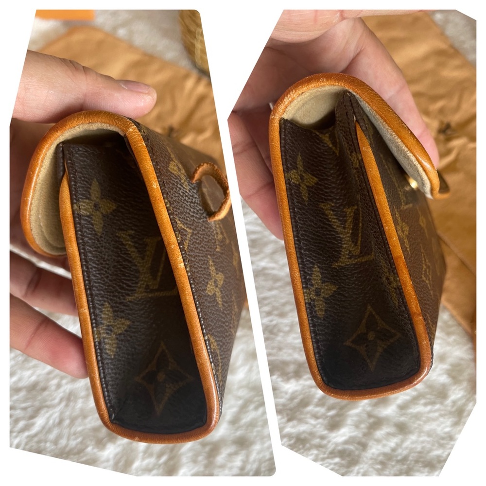 Louis Vuitton florentine Monogram Brown Crossbody Bag❤️🩵🖤💛💖 - Picture 4 of 17